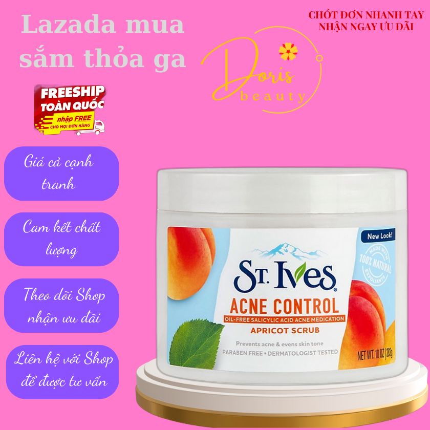 [HÀNG HOT] Tẩy tế bào chết toàn thân ST.ives