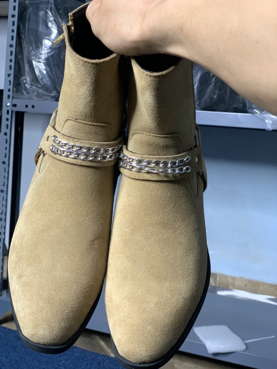 Giày Bốt Cổ Cao Nam