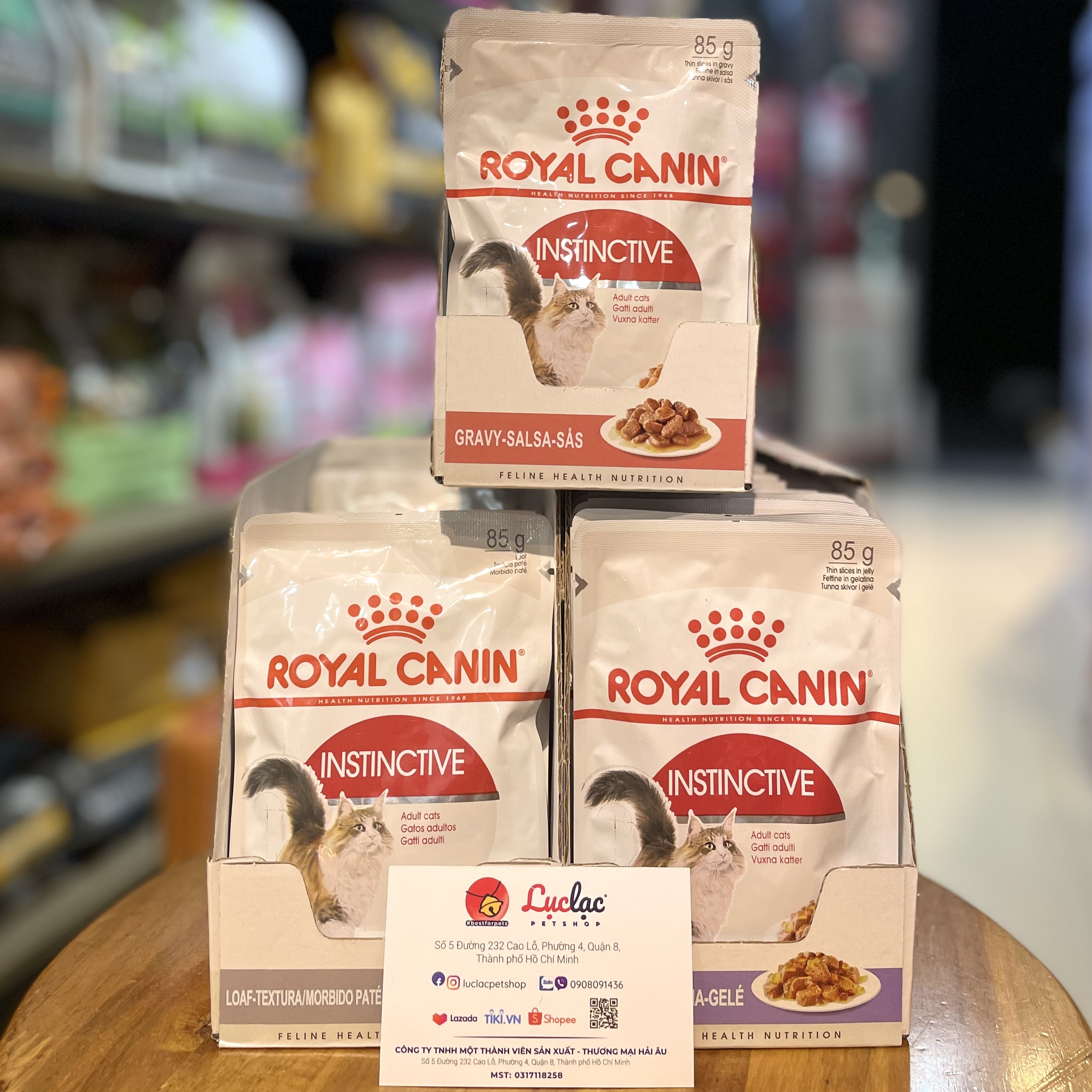 [Hoàn tiền 10%] Pate ROYAL CANIN INSTINCTIVE cho mèo lớn - Túi 85g