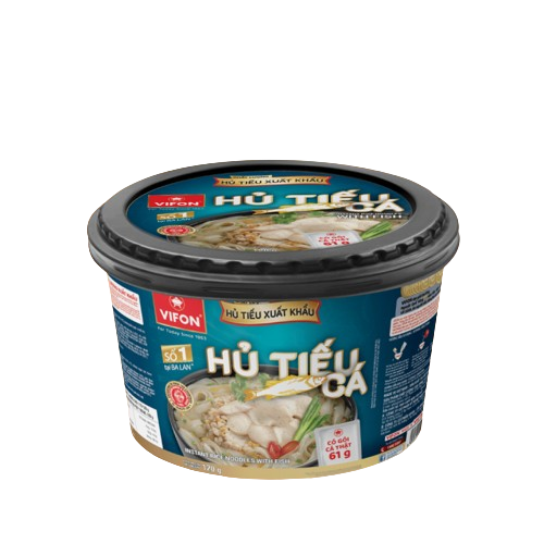Hủ tiếu cá VIFON Chất lượng xuất khẩu 120gr/tô có gói thịt thật