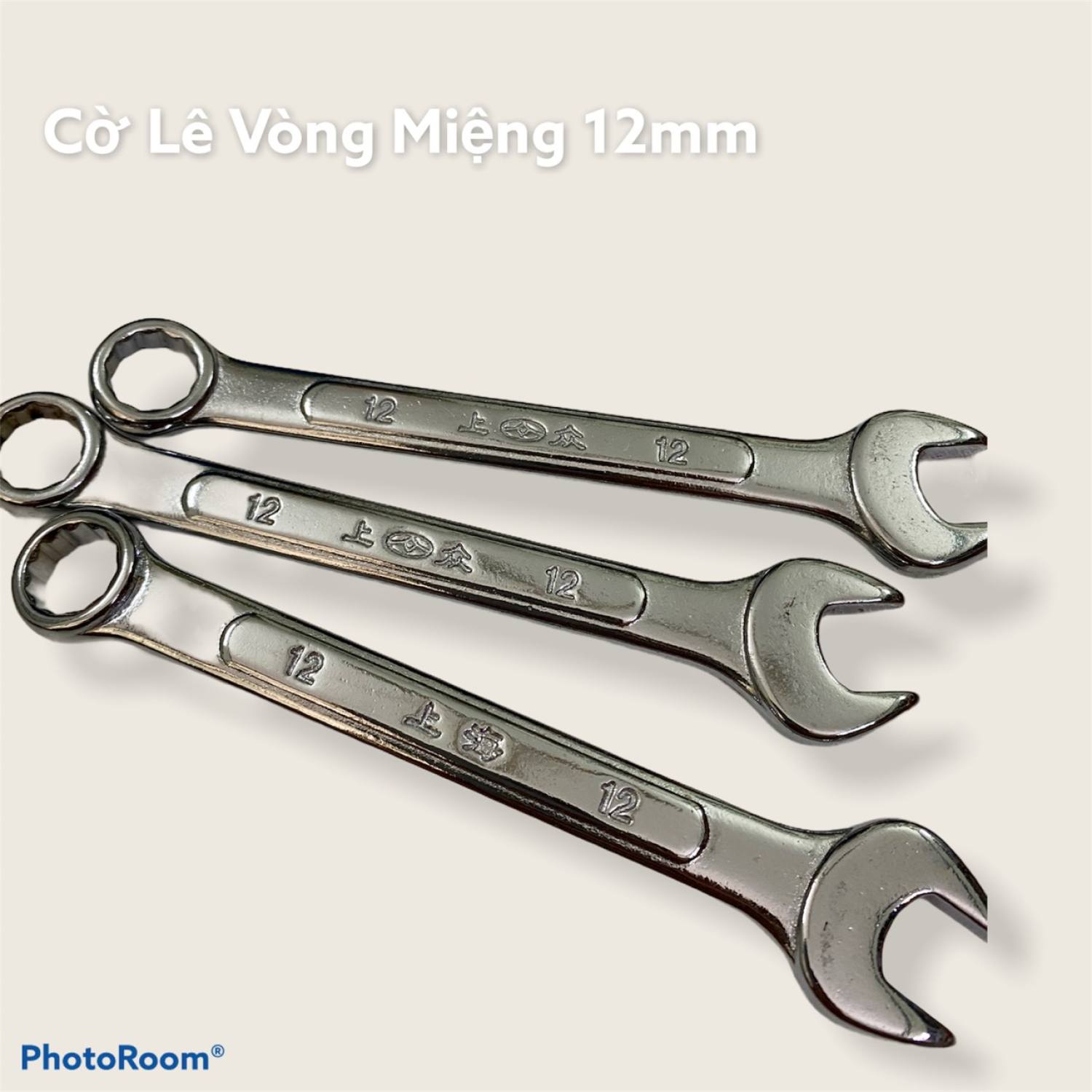 Cờ lê vòng miệng 12mm 2 đầu
