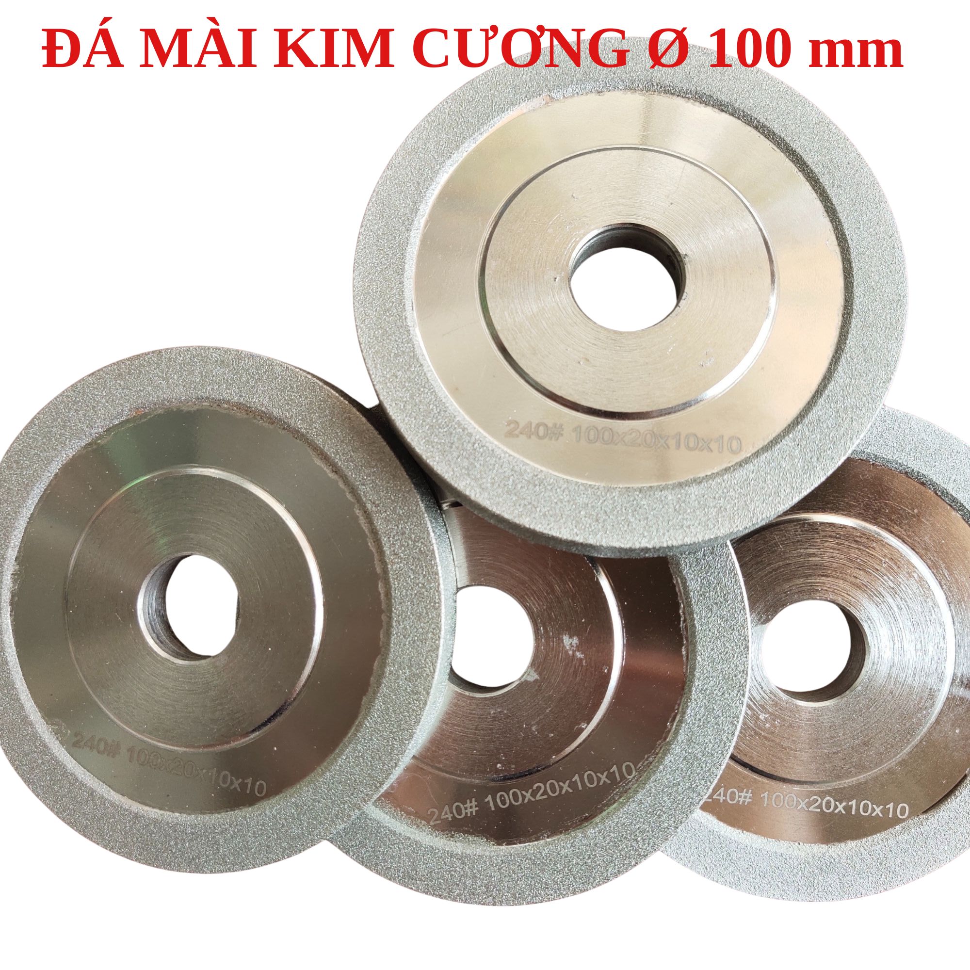 Đá mài kim cương - Mài lưng kim cương Ø 100mm (MLKC100)