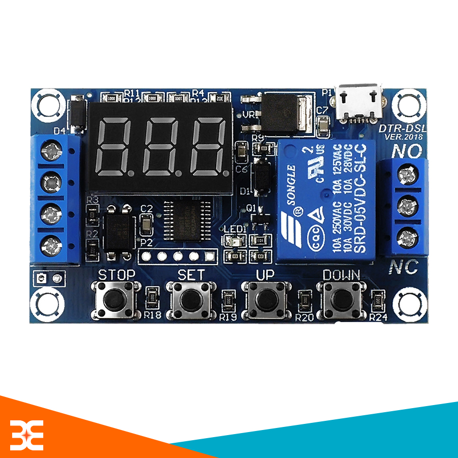 Module tạo trễ - chuyển mạch điều khiển relay 5v v2