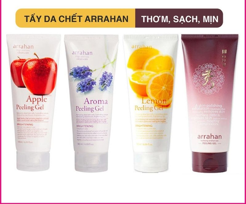 Tuýp tẩy tế bào chết arrahan 180ml