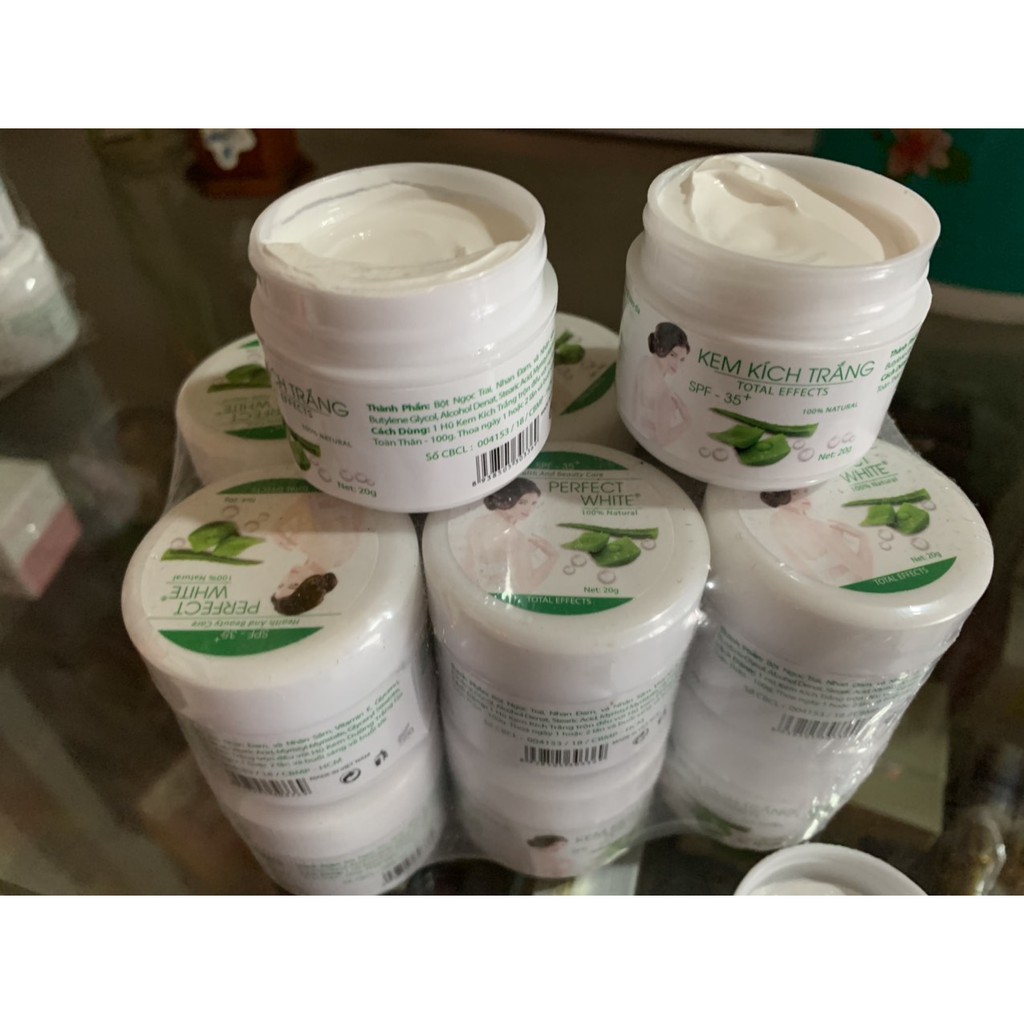 [HCM]Kem kích trắng body Perfect White Total Effects