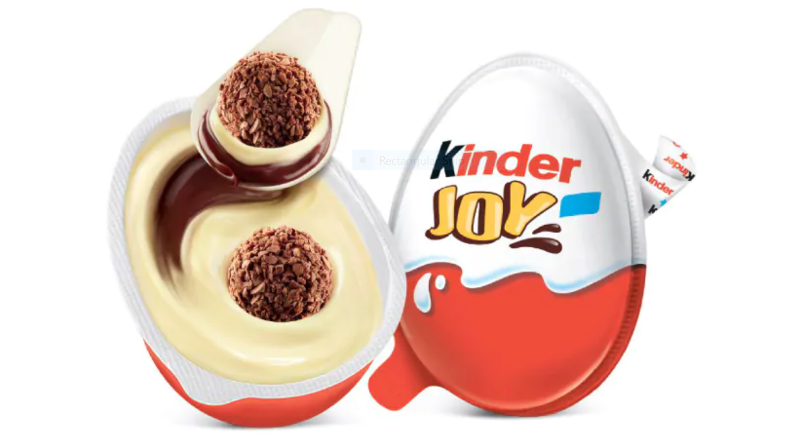 [Kinder Joy] Vỉ 12 Trứng *Xanh* Bánh Xốp Sô Cô La Chấm Sốt Sữa