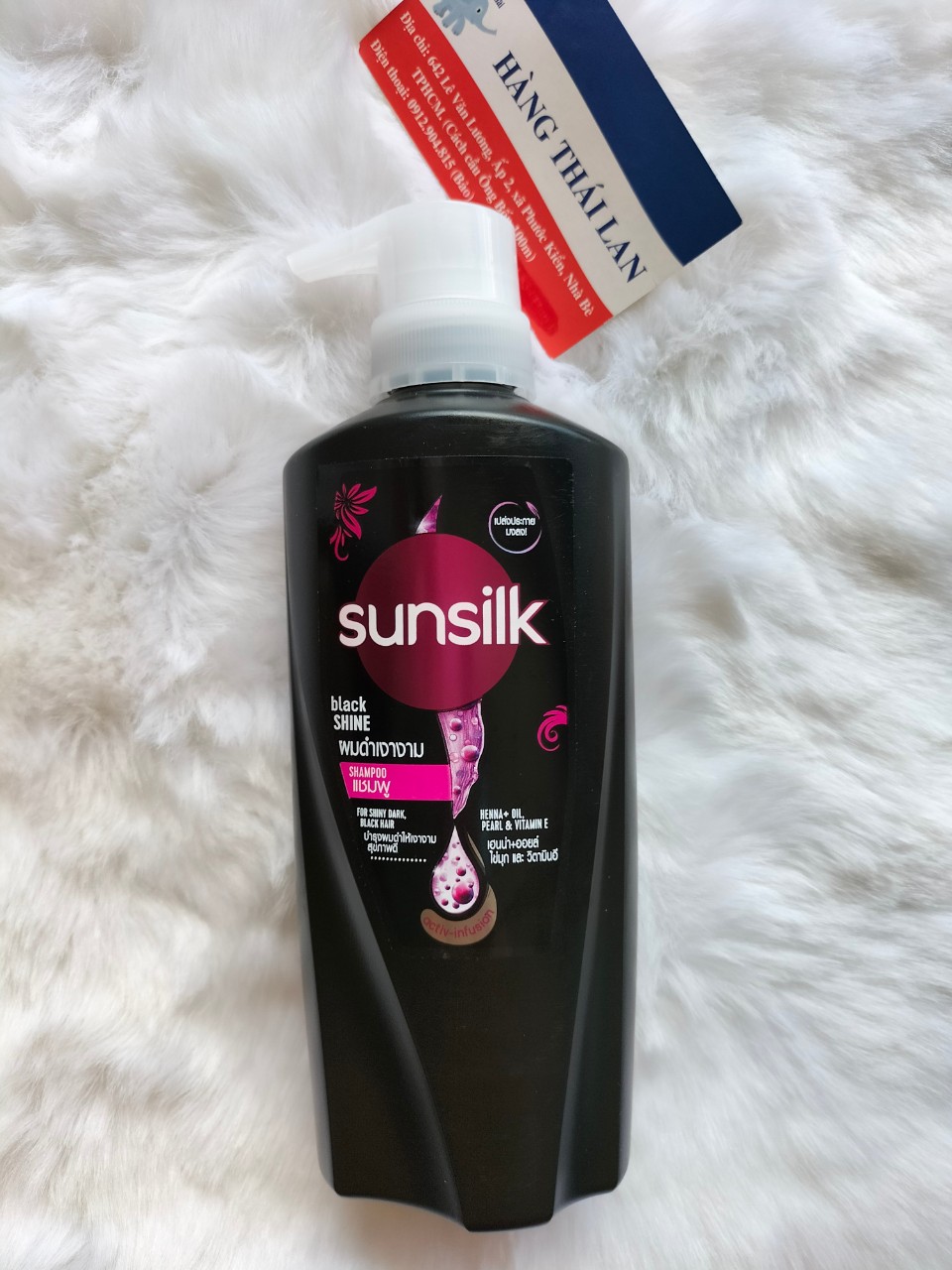 Dầu gội Sunsilk Thái Lan Màu đen 400ml