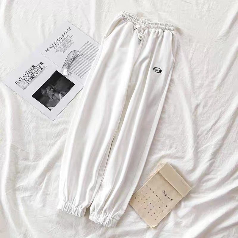 Quần Jogger Nỉ Thêu SPUN Ulzzang