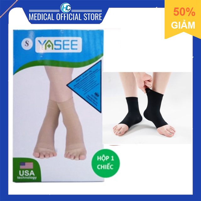 Vớ y khoa bàn chân, gót chân yasee - tất suy giãn tĩnh mạch