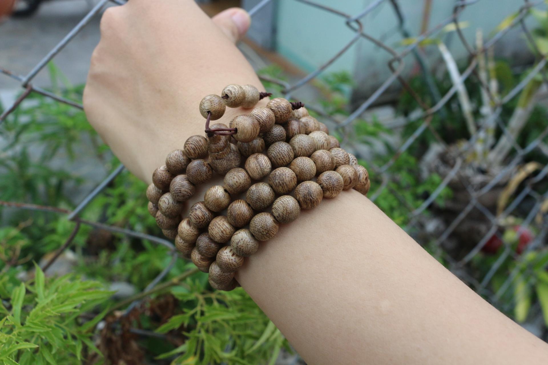 vòng tay trầm hương 108 hạt