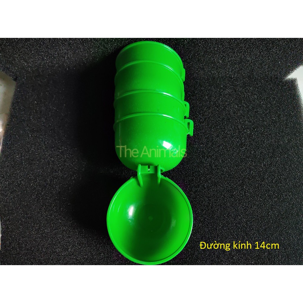 [HCM][Combo 5 cái] Máng ăn cho gà chim vẹt (size lớn)