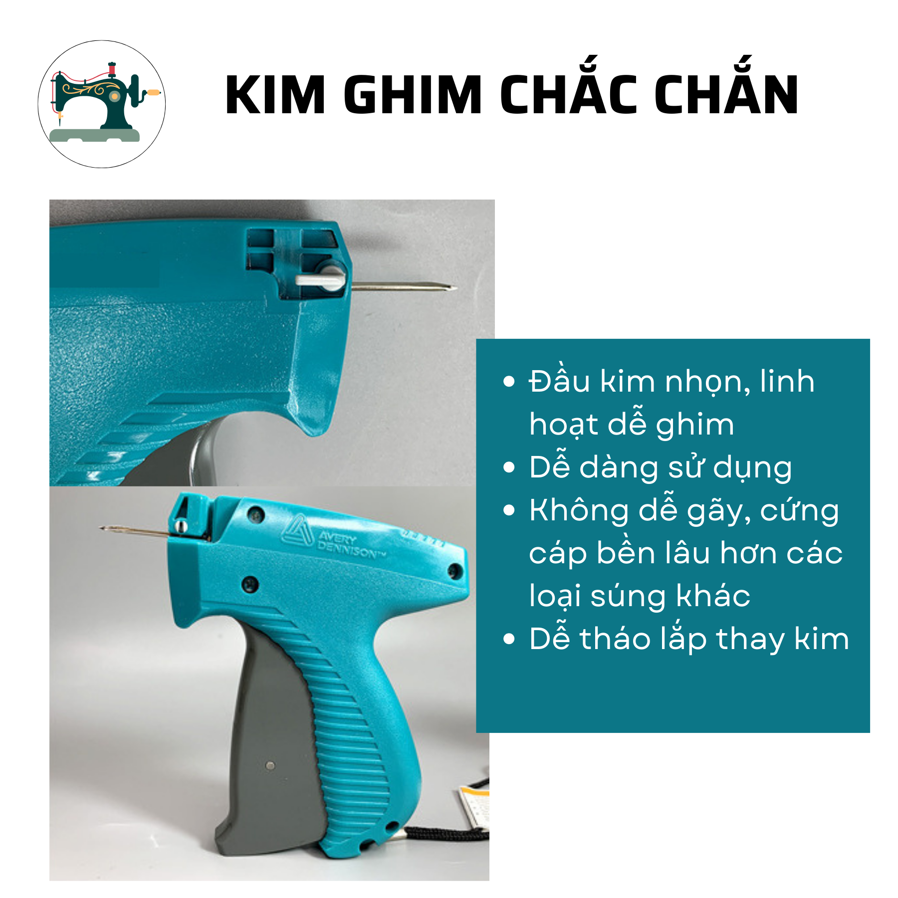 Máy Gắn Nhãn Mác Cao Cấp Avery Dennison 10651
