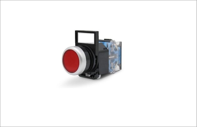 Mác ghi tên đèn báo, nút nhấn phi 25 - Bộ 100 cái