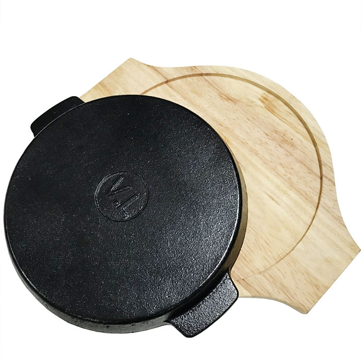 [HCM]Chảo nướng BBQ gang chống dính Dragon