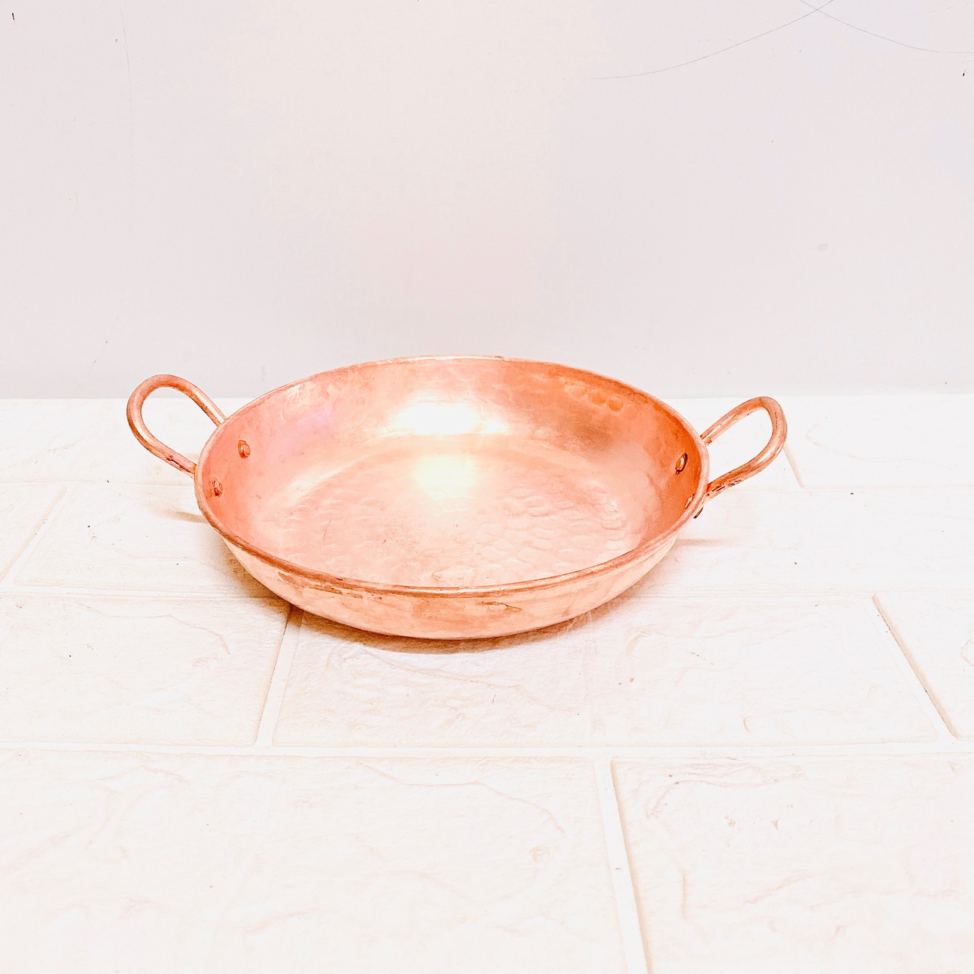 CHẢO ĐỒNG ĐỎ 18cm x4 cm chất liệu bằng đồng 💯