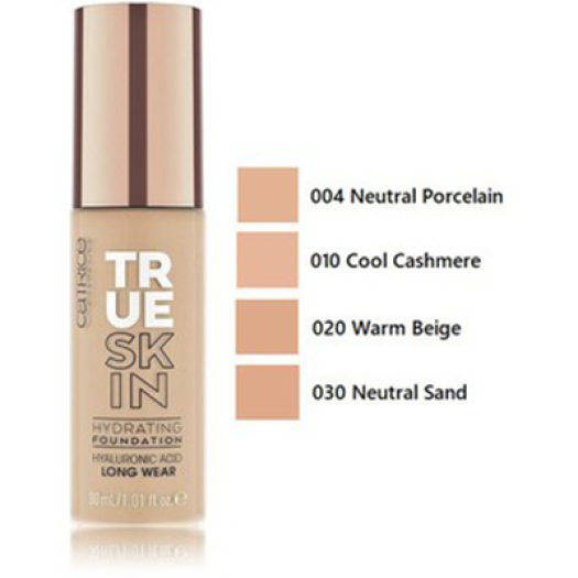 Kem nền catrice true skin hydrating foundation 30ml