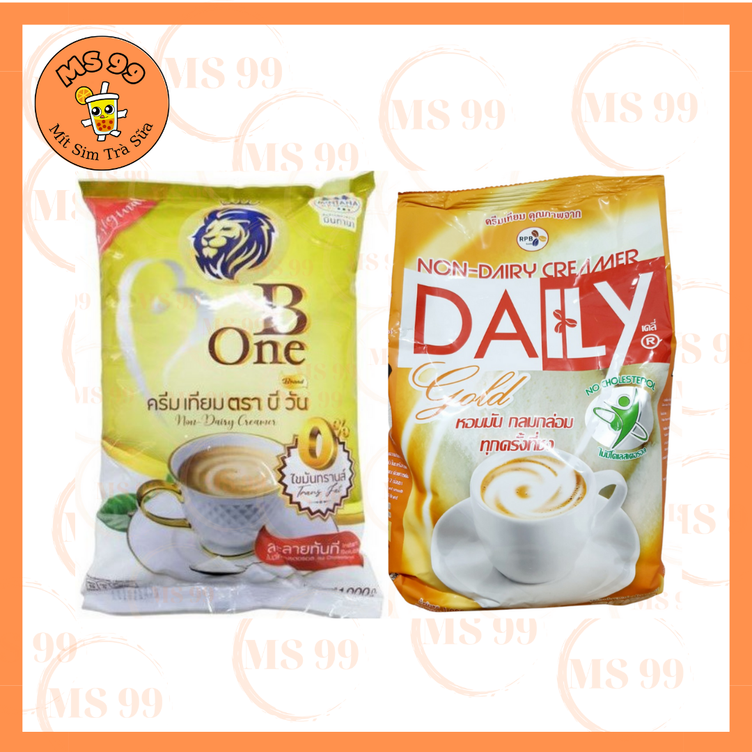 Bột kem béo B-One Thái Lan , Bột béo Daily 500g 1kg
