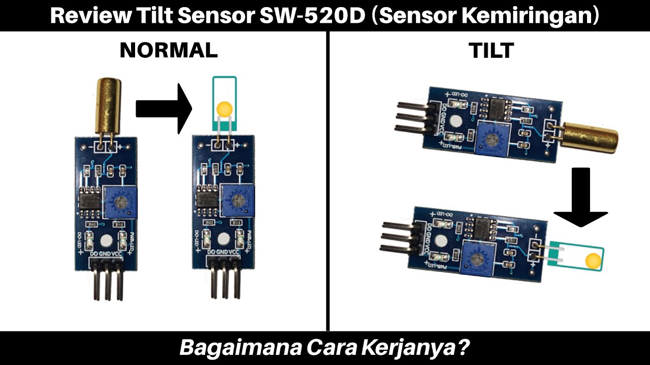 Module - Mạch Cảm Biến Góc Nghiêng (Tilt Sensor) SW520