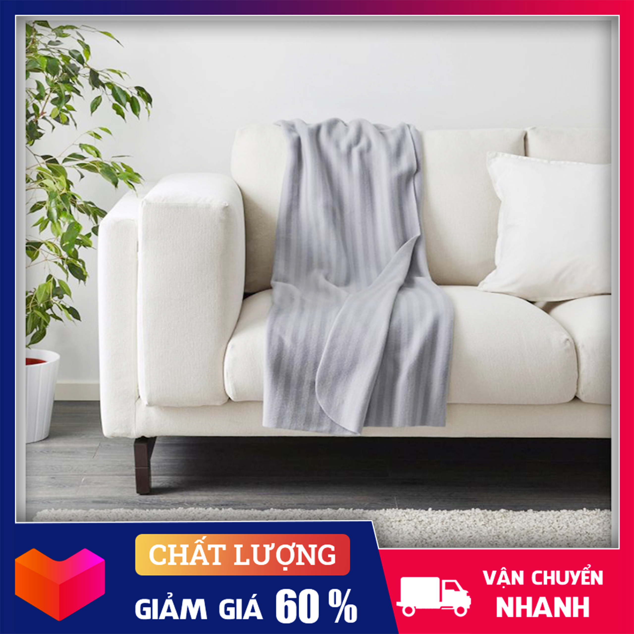 Xả Kho Chăn Xuất Nhật - Chăn mỏng ngủ văn phòng 1m6x1m2 – mền ngủ trưa văn phòng chăn nỉ IKEA mỏng nhẹ có thể dùng được 4 mùa, chăn mền ikea siêu nhẹ