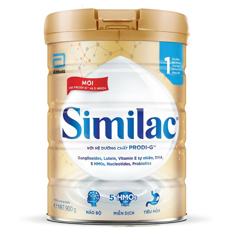 [HCM]Sữa Bột Similac 1 HMO 900g