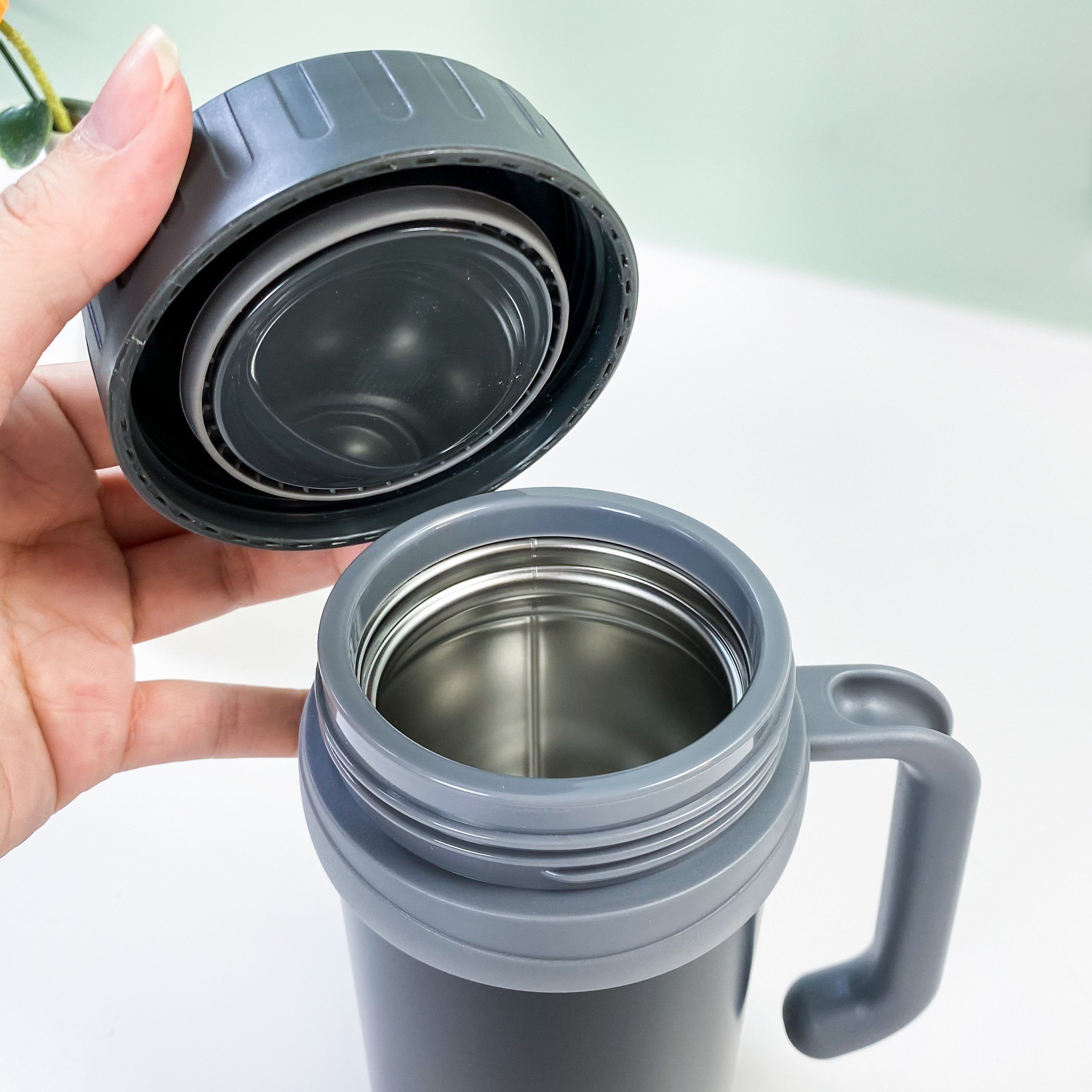 Ly giữ nhiệt basic table mug Lock&Lock LHC9002B 500ml
