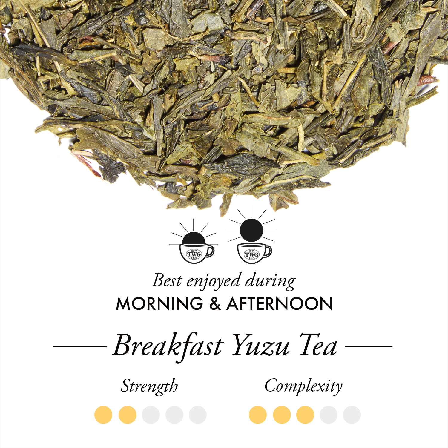 Trà TWG Tea - Breakfast Yuzu Tea (100g) | Trà Xanh