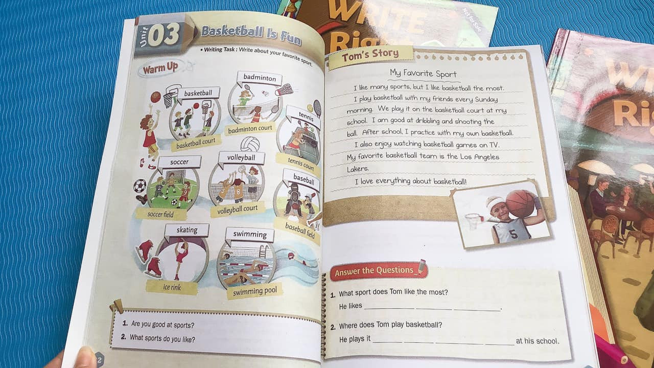WRITE RIGHT- SÁCH CHUYÊN LUYỆN VIẾT TIẾNG ANH CHO CÁC BÉ