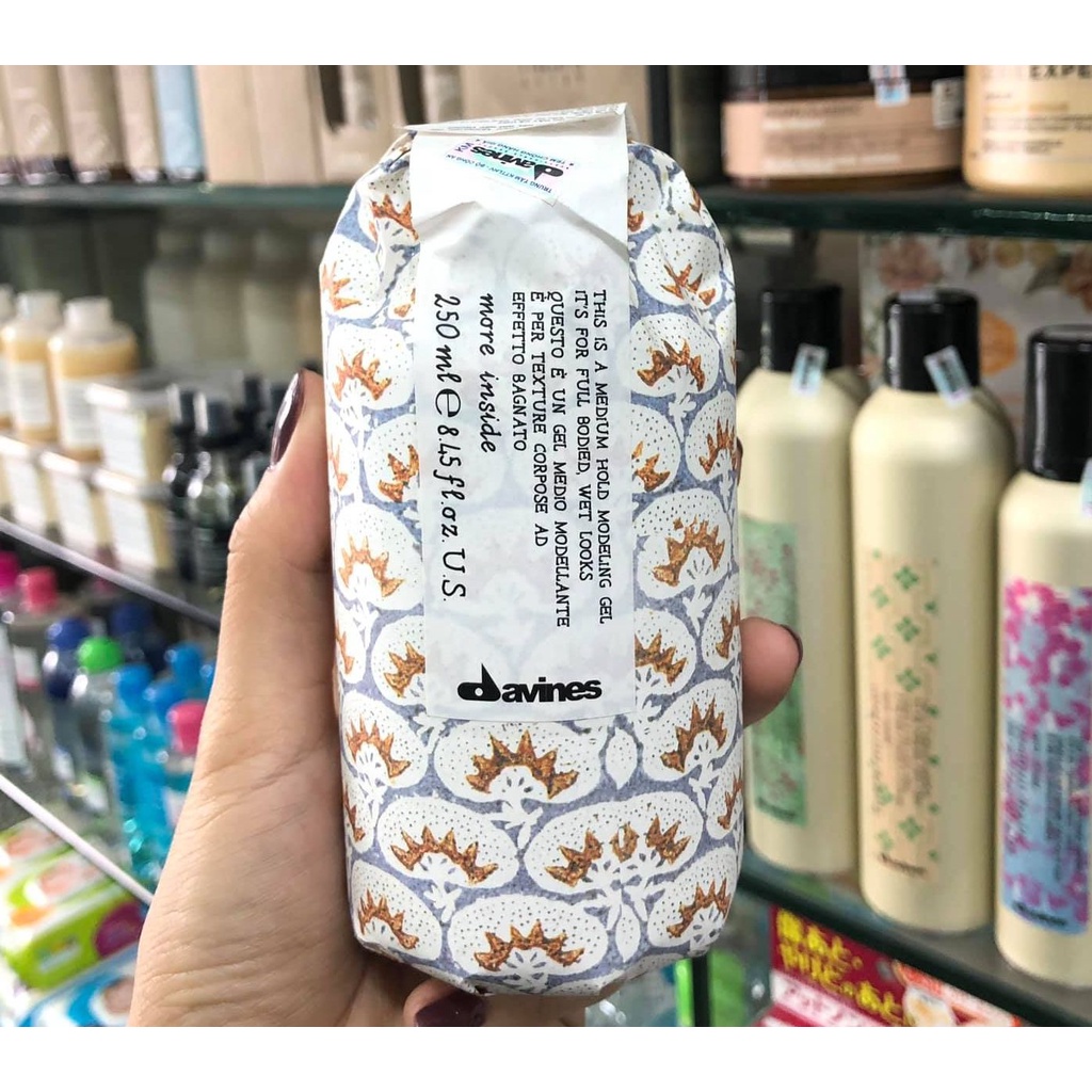 Gel Tạo Kiểu Tóc Davines Medium Hold Modeling Gel 250ml