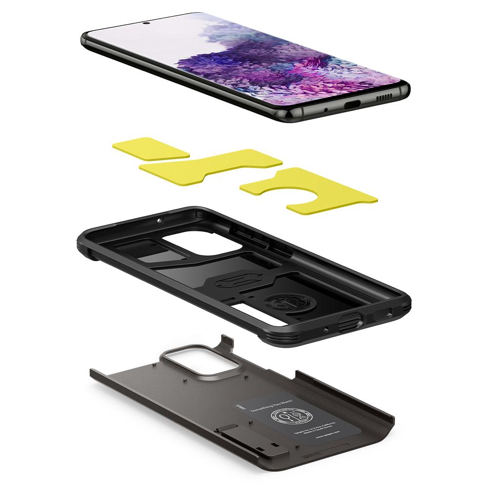 Ốp lưng dành cho Samsung Galaxy S20 Plus Spigen Tough Armor