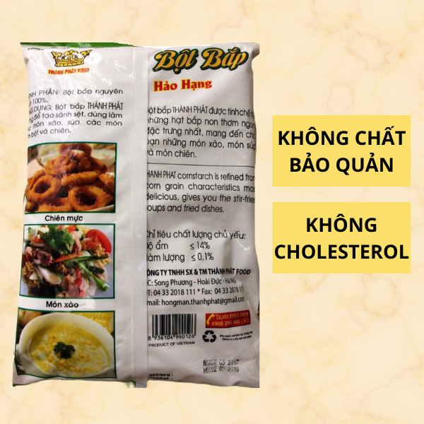 Bột Bắp Bột Ngô Hảo Hạng Thành Phát 150g/400g/1kg