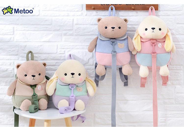 Balo hình con vật ngộ nghĩnh kèm dây dắt trẻ metoo