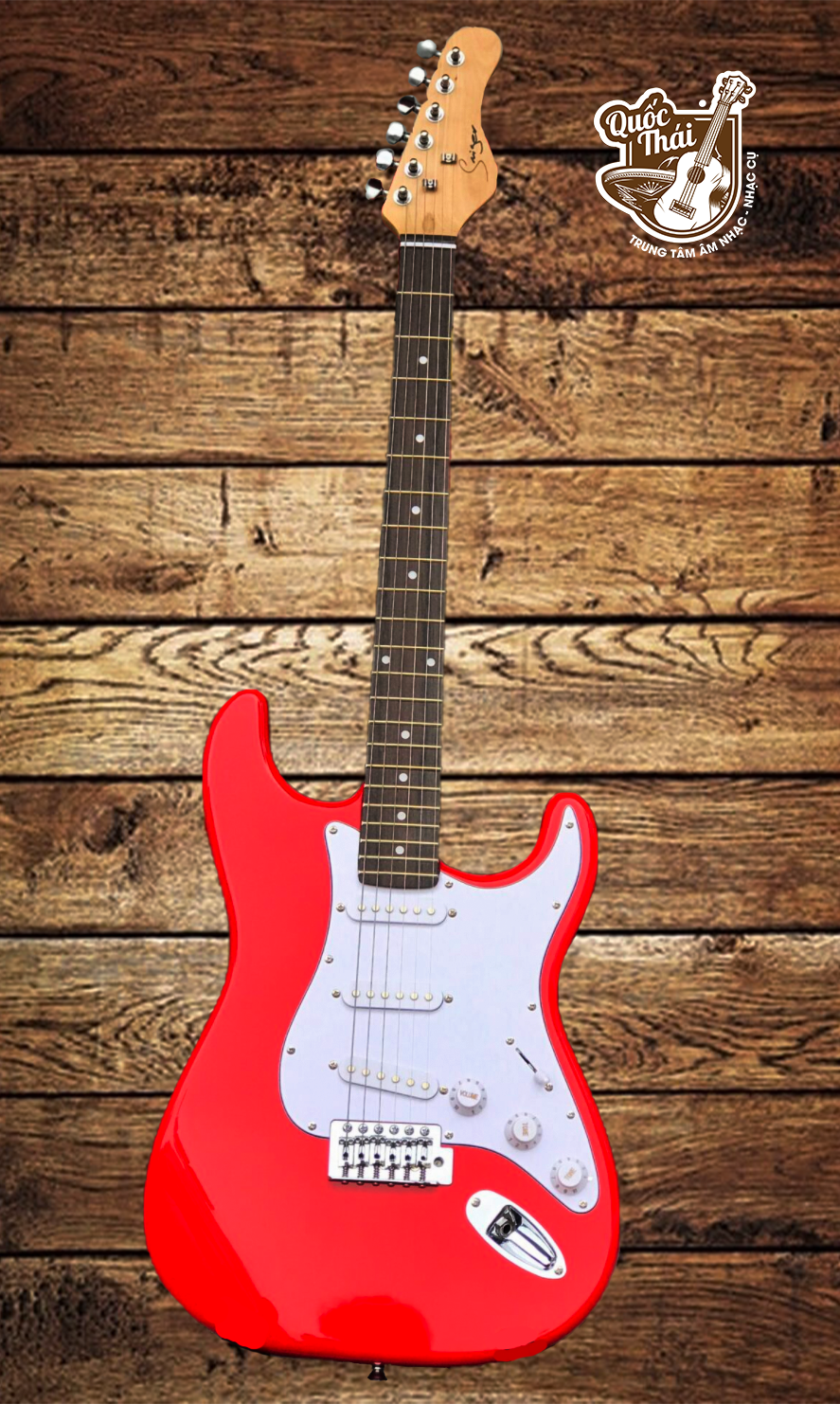 Đàn Guitar Solo Điện Dallas 3 mobin