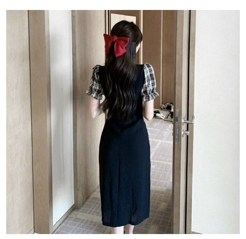 [HCM]Đầm nữ xẻ tà đi chơi dạo phố xinh xắn