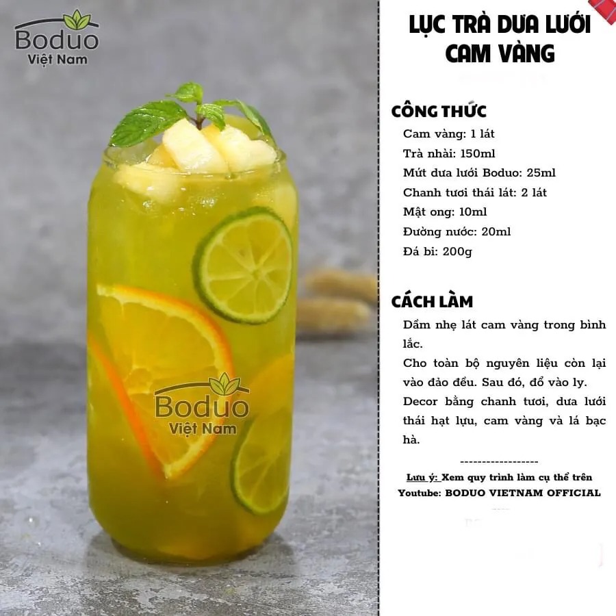 Mứt trái cây Boduo hộp 1kg