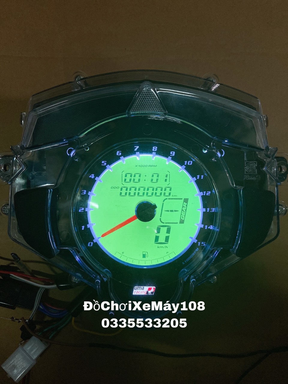 Đồng Hồ Điện Tử Uma Exciter 135
