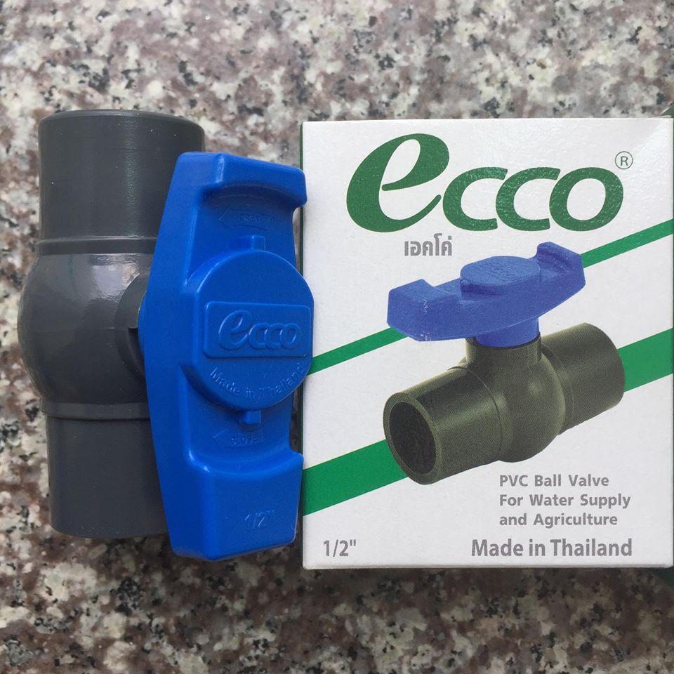 Combo 5 Van khóa nước ECCO phi 27 nhập khẩu từ Thái Lan