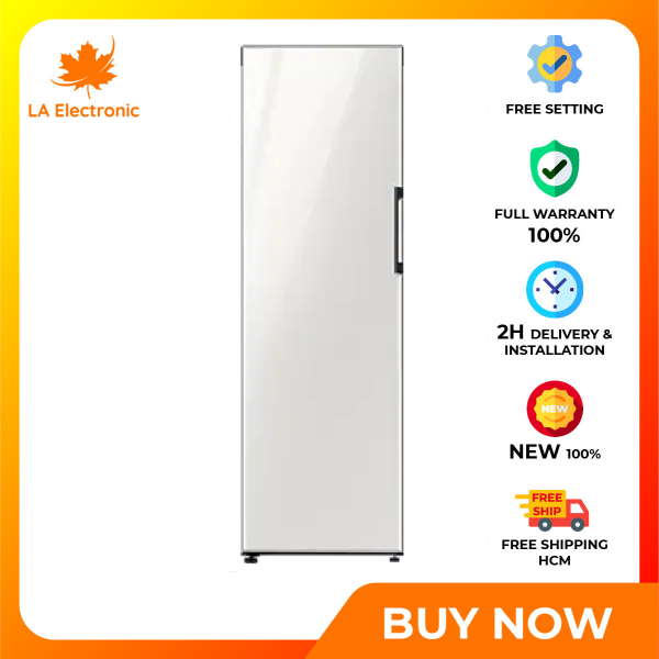 Tủ lạnh Samsung Inverter 323 lít RZ32T744535/SV - Miễn phí vận chuyển HCM - 4 hộc tủ lớn cho không gian lưu trữ rộng hơn cho thực phẩm tươi ngon. chính hãng