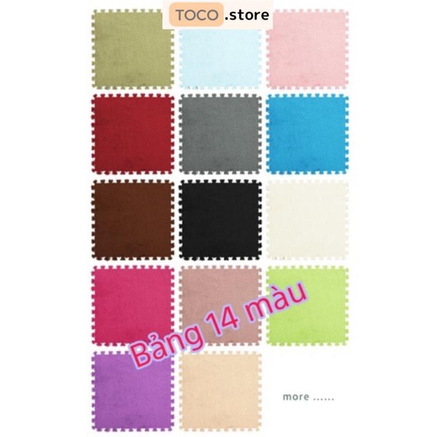Thảm Xốp ɡhép Lông TOCO 30x30cm
