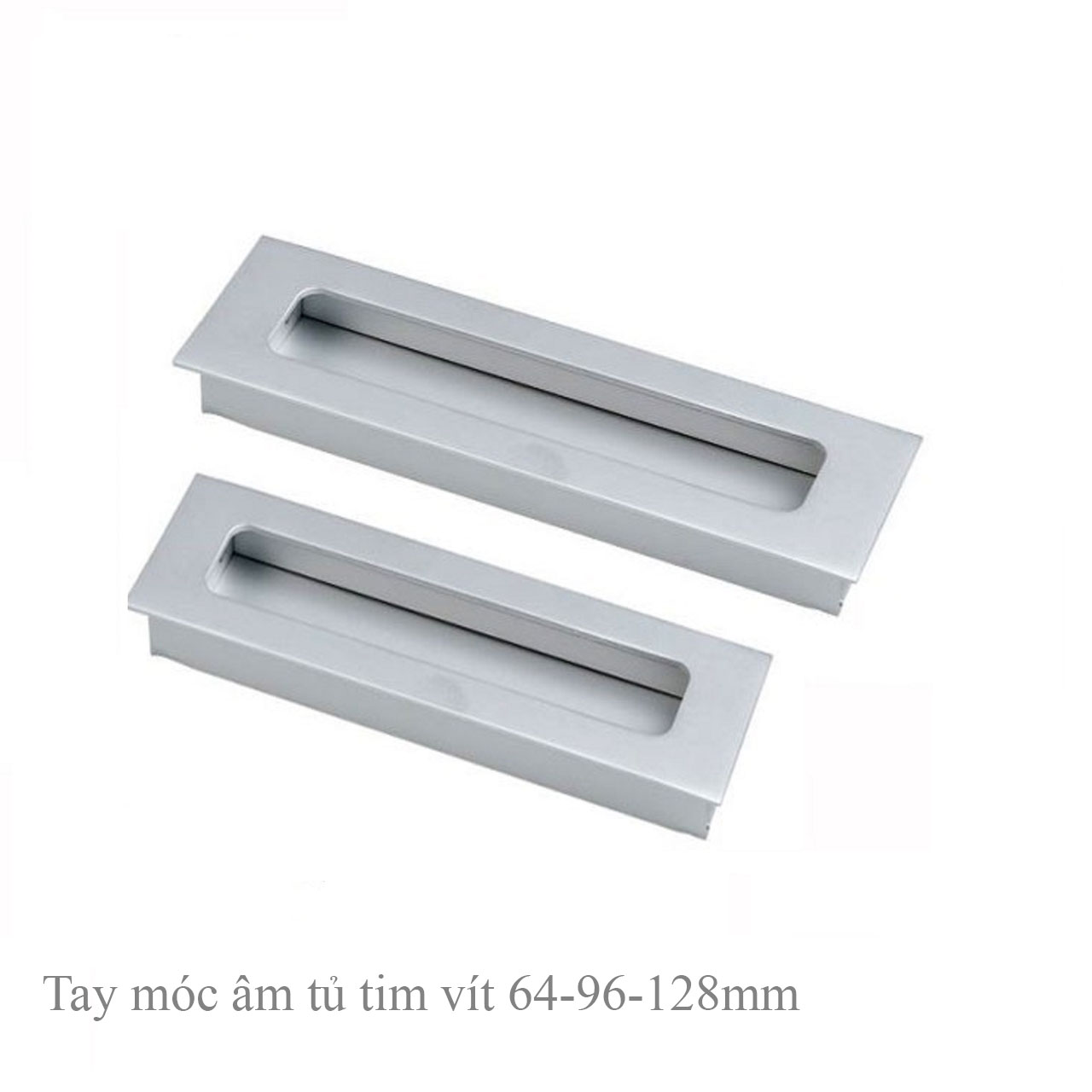 Tay nắm âm tủ Đen Mờ,gold,trắng mờ