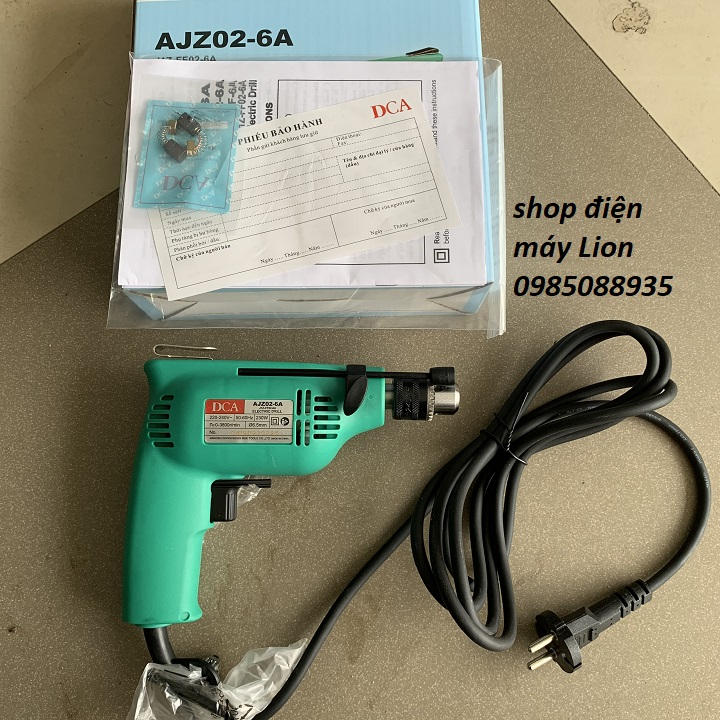 6.5mm máy khoan cầm tay 230w dca ajz02-6a
