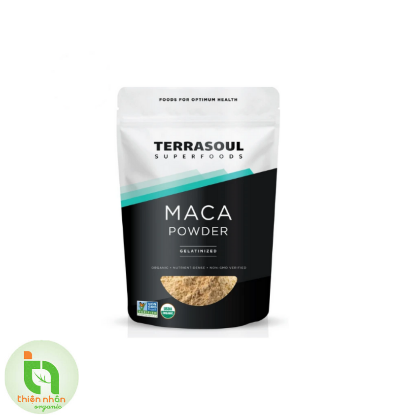 [HCM]Bột nhân sâm Maca Peru hữu cơ Terrasoul 454g