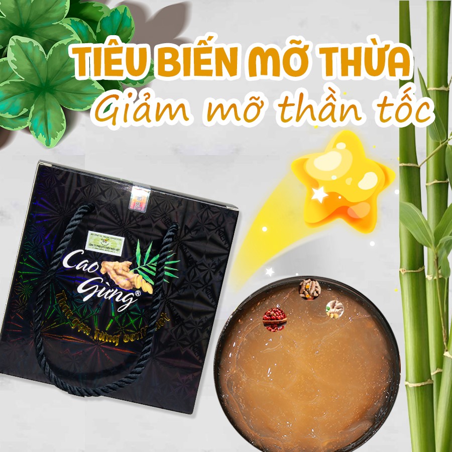 [HCM]Cao Gừng Tan Mỡ