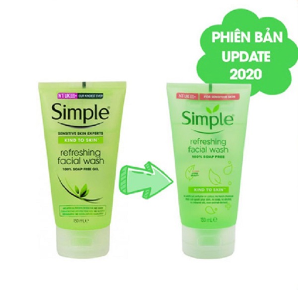 Sữa rửa mặt Simlpe - Tuýp 150ml
