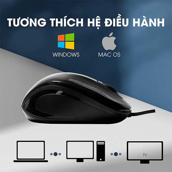 ZADEZ M-215 Chuột Dây Rút 1000 DPI