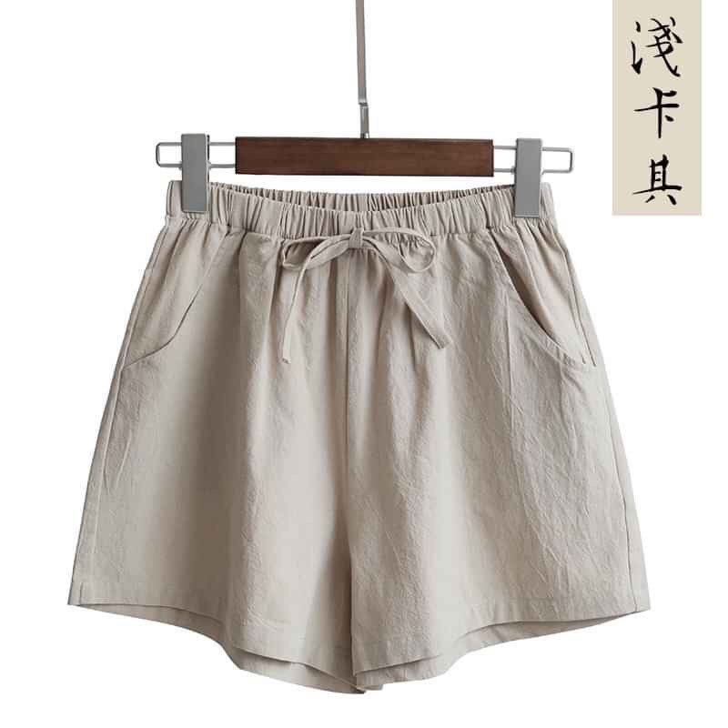quần short đùi chất đũi mát