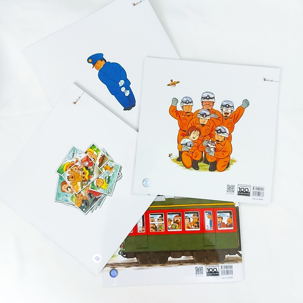 Sách - Combo Ehon- Cùng nhau đi dã ngoại (trọn bộ 4 cuốn)