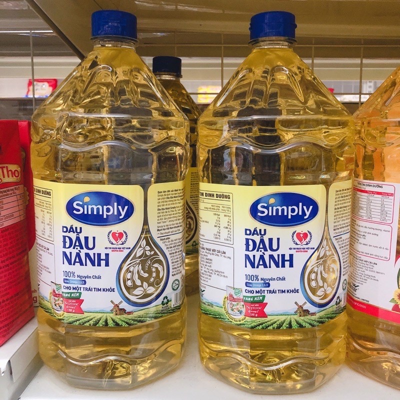 Dầu Ăn Simply Đậu Nành 2l date mới nhất