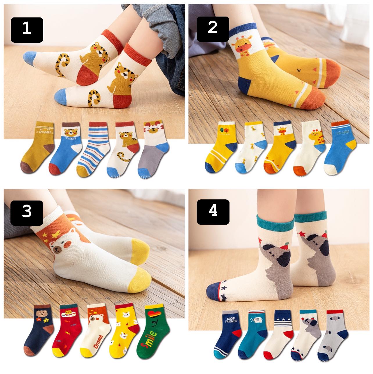 Combo tất cho bé hàng tra khách