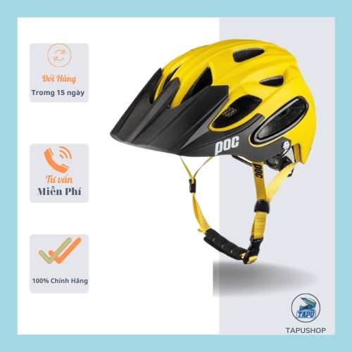 [FREESHIP] NÓN XE ĐẠP POC 07 VÀNG