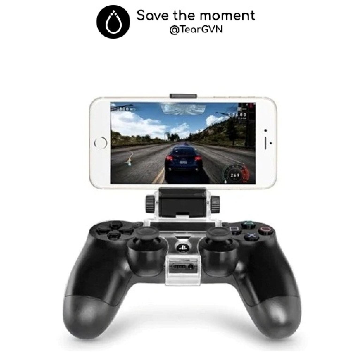 Giá giữ tay cầm PS4 DOBE cho điện thoại